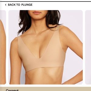 Nearly New Parade support lift plunge bralette